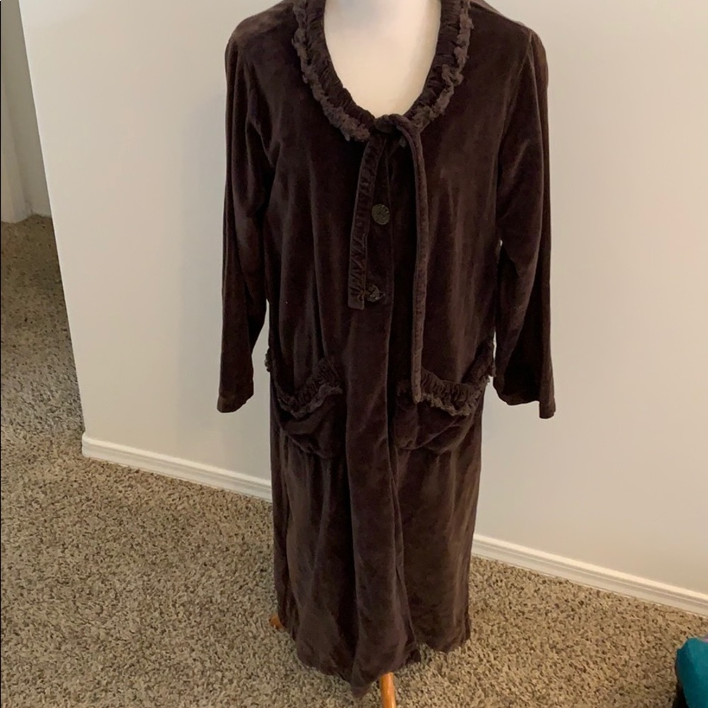 Krista Larson Soft Billowing Coat. Size L